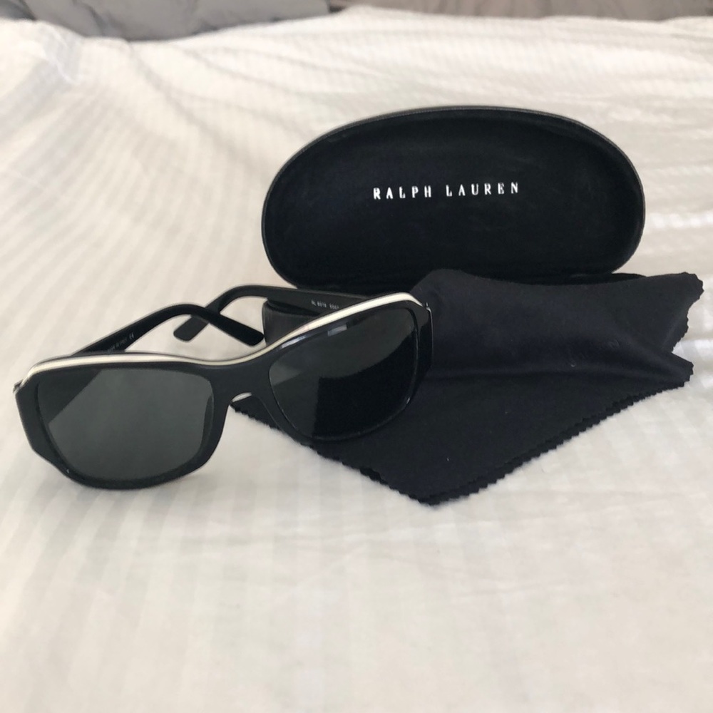 Ralph Lauren black and white sunglasses